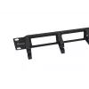 Equip 19 tuuman rack-asennuskaapelinhallintapaneeli, musta