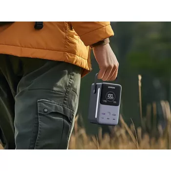 Ugreen Nexode varavirtalähde 48000 mAh litium harmaa