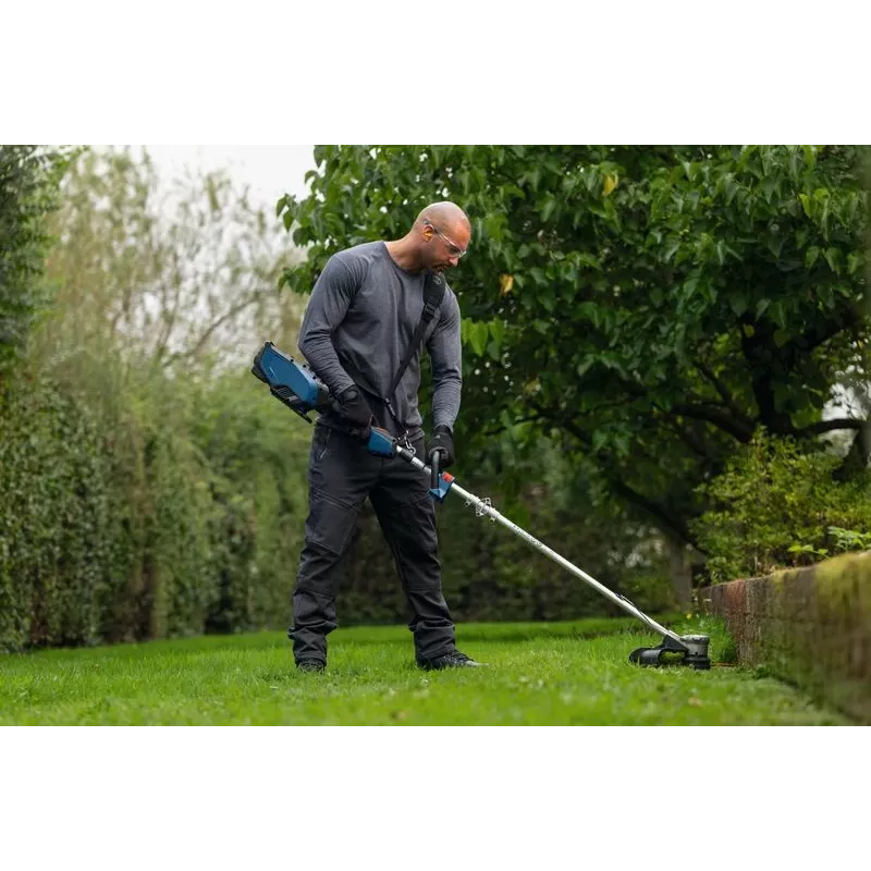 Bosch 0 600 8D0 200 raivausleikkuri/ruohotrimmeri 40 cm akku musta, sininen