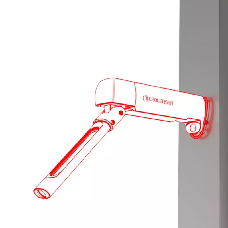 Ledlenser W7R Work, musta, LED