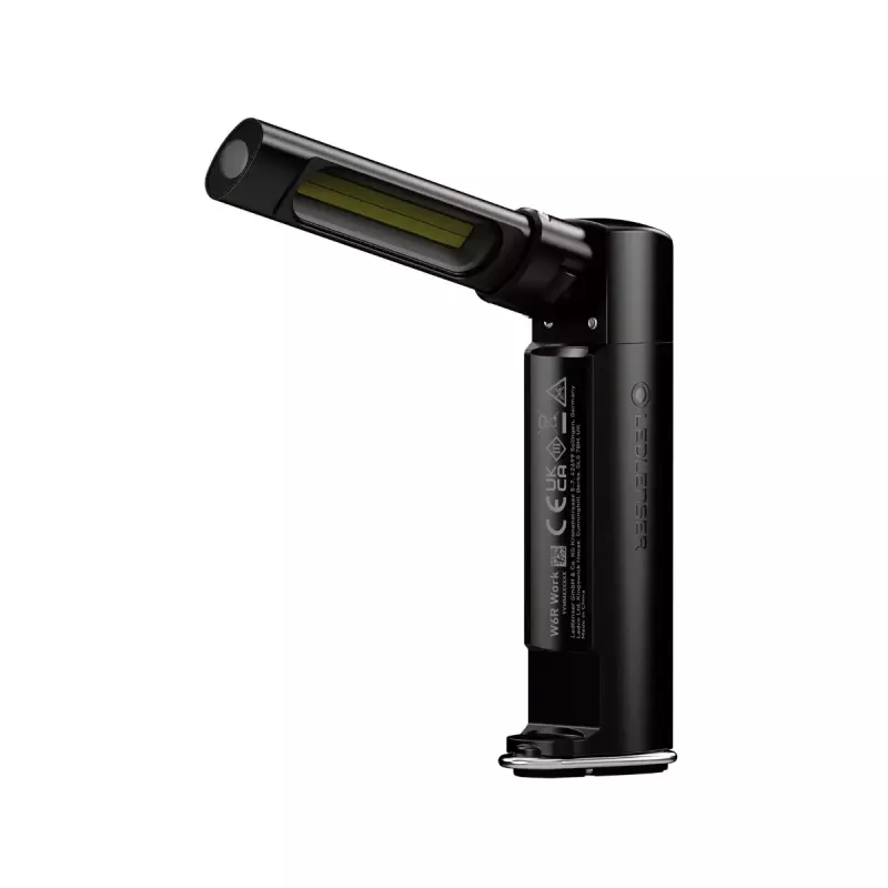 Ledlenser W7R Work, musta, LED