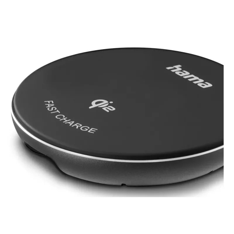 Hama 00201735 matkalaturi älypuhelin musta USB langaton lataus pikalataus sisäkäyttöön