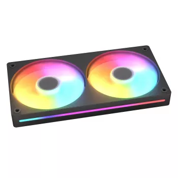 Cougar Unity240-FB yksikehys 240 ARGB PWM eteenpäin, 120 mm, 700–2500 RPM, FDB, 5,4 mmH₂O, musta