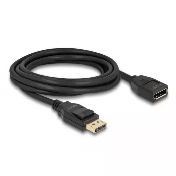 DeLOCK DisplayPort 1.2 jatkokaapeli 4K 60 Hz 3 m