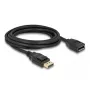 DeLOCK DisplayPort 1.2 jatkokaapeli 4K 60 Hz 3 m