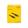 DeLOCK DisplayPort-kaapeli 8K 60 Hz 2 m musta metalli
