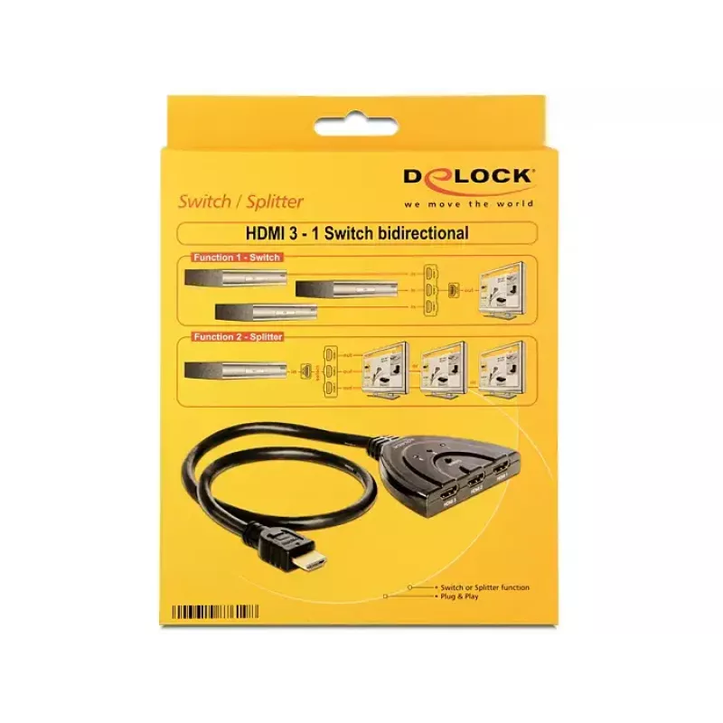 HDMI-videokytkin DeLOCK 87619