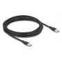 DeLOCK USB-kaapeli USB 2.0 4m USB-C musta 81240