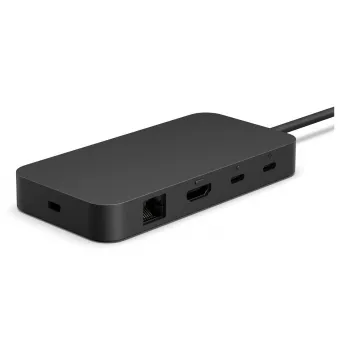 Telakointiasema Microsoft Surface USB4 Dock johdollinen musta 100W Power Delivery EP2-19975