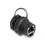 DeLOCK RJ45 Cat.6A liitin suojakannella IP67 pöly- ja vesitiivis