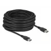 Aktiivinen DisplayPort-kaapeli DeLOCK 85504 8K 60 Hz 15 m