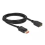 DisplayPort-jatkokaapeli DeLOCK 8K 60 Hz 2 m