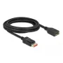 DisplayPort-jatkokaapeli DeLOCK 87072 3m 8K 60Hz