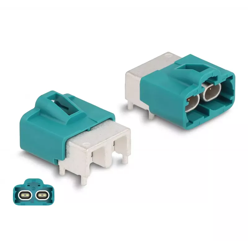 DeLOCK HDMTD kaksoisliitin kulma PCB:lle