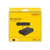 Delock USB-kytkin 4 x laite 2 x isäntä 5 Gbit/s musta