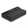 Delock USB-kytkin 4 x laite 2 x isäntä 5 Gbit/s musta