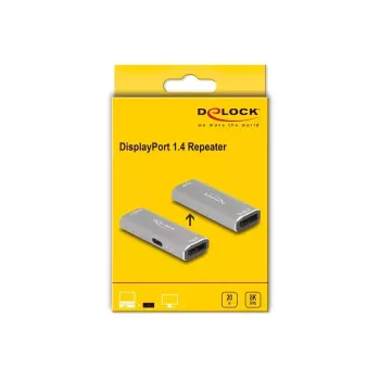 DeLOCK DisplayPort 1.4 -toistin 8K 30 Hz 20 m