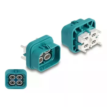 DeLOCK HDMTD-neliliitin PCB:lle, suojausluokka IP67 IP69K