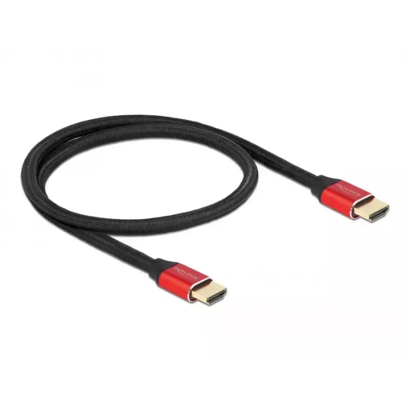 HDMI-kaapeli DeLOCK Ultra High Speed 48 Gbit/s 8K 60 Hz 0,5 m