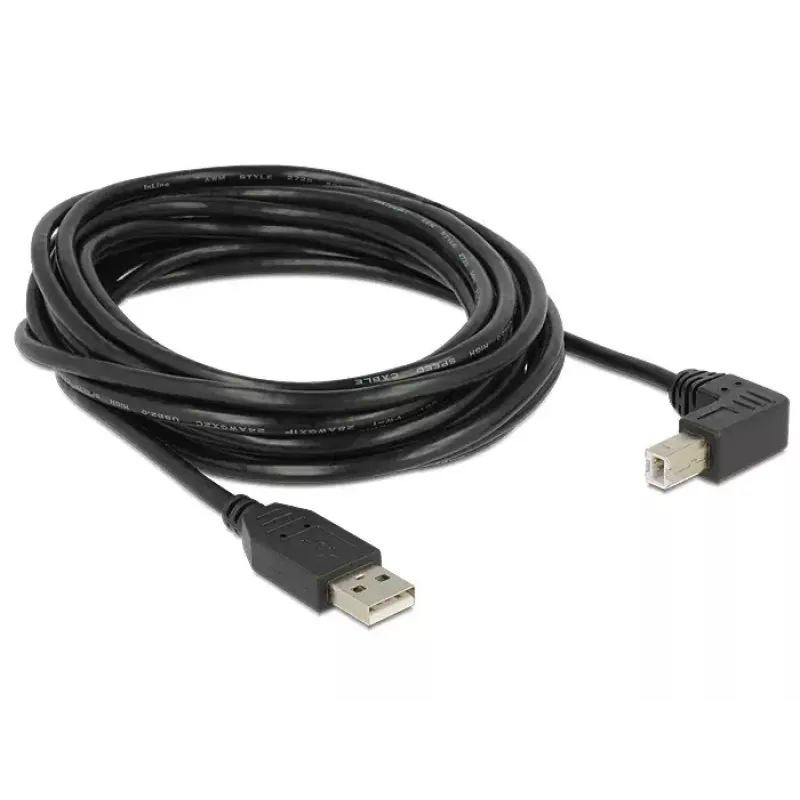 USB-kaapeli DeLOCK 5 m USB 2.0-A - USB 2.0-B
