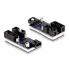 DeLOCK USB 2.0 -piikkilistakeskitin 2 porttia musta sininen
