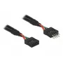 USB-kaapeli DeLOCK 0,5 m 2x USB 2.0