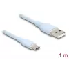 DeLOCK USB-kaapeli USB 2.0 1 m USB A USB C sininen 81222