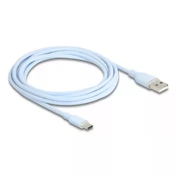 DeLOCK USB-kaapeli USB 2.0 2,5 m USB A USB C sininen