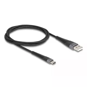 USB-kaapeli DeLOCK 81121 1 m USB-A USB-C USB 2.0 0,48 Gbit/s
