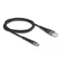 USB-kaapeli DeLOCK 81121 1 m USB-A USB-C USB 2.0 0,48 Gbit/s