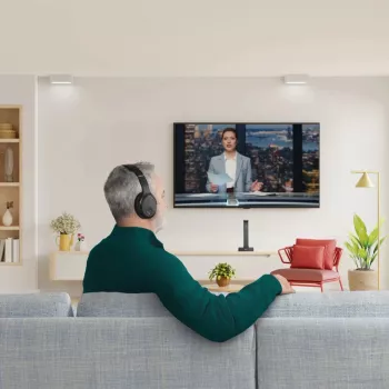Hama 00221848 kuulokkeet/headset johdollinen & langaton panta-TV Bluetooth musta