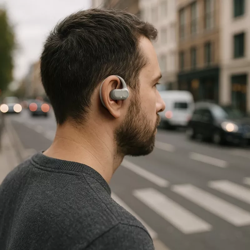 Hama Spirit Open headset True Wireless Stereo (TWS) in-ear puhelut/musiikki Bluetooth hiekka