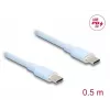 USB-kaapeli DeLOCK 81233 USB 2.0 0,5 m USB-C sininen