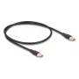 DeLOCK USB-kaapeli USB 2.0 0,5 m USB-C musta 81237