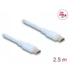 DeLOCK USB-kaapeli USB 2.0 2,5 m USB-C sininen 81235
