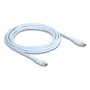 DeLOCK USB-kaapeli USB 2.0 2,5 m USB-C sininen 81235