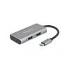 USB-keskitin DeLOCK ulkoinen USB 10 Gbps USB Type-C -keskitin 63261