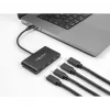 DeLOCK 64129 USB 3.2 Gen 2 Type-C -keskitin 5000 Mbit/s musta