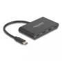 DeLOCK 64129 USB 3.2 Gen 2 Type-C -keskitin 5000 Mbit/s musta