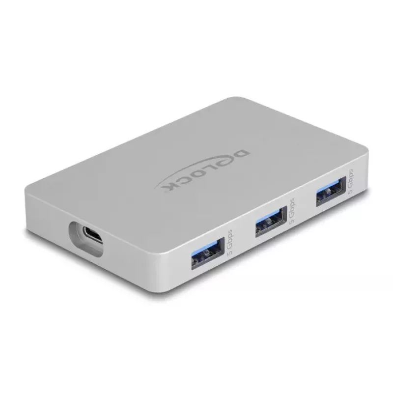 DeLOCK 7 portin USB-keskitin 4 x USB Type-C 3 x USB Type-A PD 82W