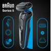 Braun Series 5 51-B1820s kalvosuojarasioija musta, sininen