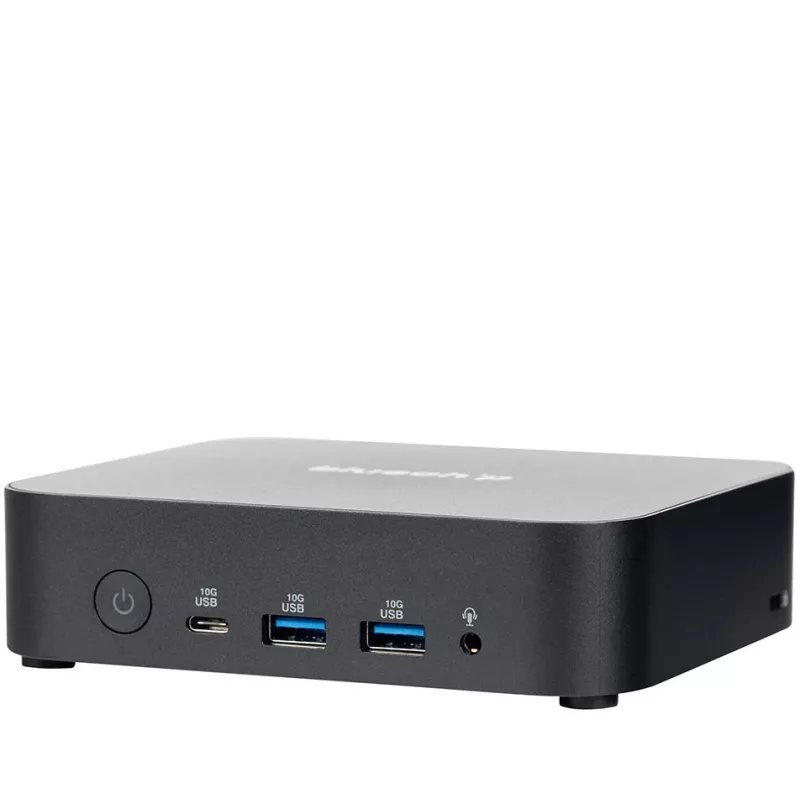 bluechip BUSINESSline M14150 Intel® N N150 8 GB DDR5-SDRAM 500 GB SSD Windows 11 Pro Mini-PC musta
