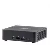 bluechip BUSINESSline M1570 Intel Core 7 240H 16 GB DDR5-SDRAM 500 GB SSD Windows 11 Pro Mini-PC musta