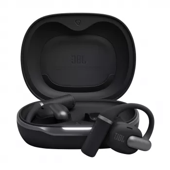 Headset JBL Sense Pro TWS Bluetooth korvakoukku puheluihin ja musiikkiin, 20–40000 Hz, 95,2 g, musta