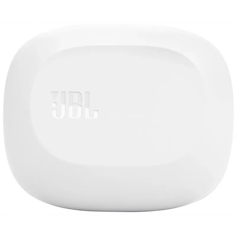 Headset JBL Sense Lite — langaton Bluetooth-korvanappikuuloke korvakoukulla, intraauraalinen, 20–20000 Hz, 83,5 g, valkoinen