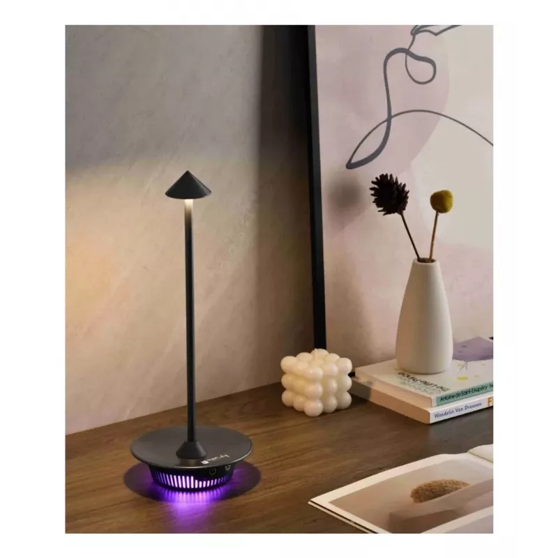 Techly I-LAMP-TABLE3 pöytävalaisin SMD LED-moduuli 1 W SMD LED D musta