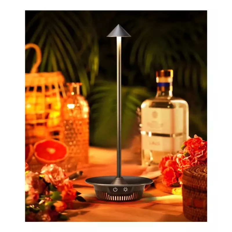 Techly I-LAMP-TABLE3 pöytävalaisin SMD LED-moduuli 1 W SMD LED D musta