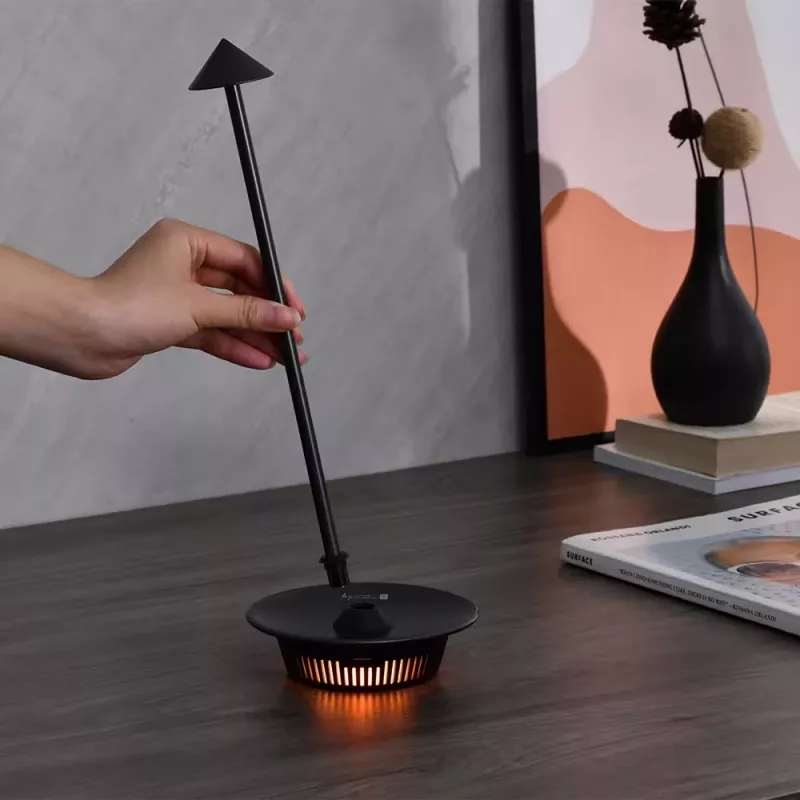 Techly I-LAMP-TABLE3 pöytävalaisin SMD LED-moduuli 1 W SMD LED D musta