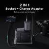 UGREEN S550 65W yleismatkasovitin, 2x USB-C + USB-A, 55001
