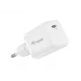 Equip 1-portti 20W USB-C PD laturi sisäkäyttöön AC valkoinen 100-240V